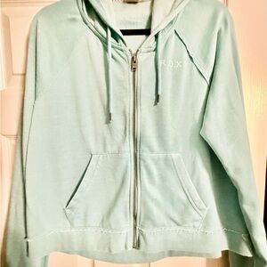 Roxy Light Blue Hoodie Jacket